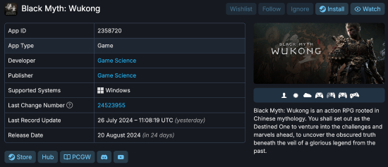 九游娱乐《黑神话》Steam后台数据更新!或在进行收尾工作