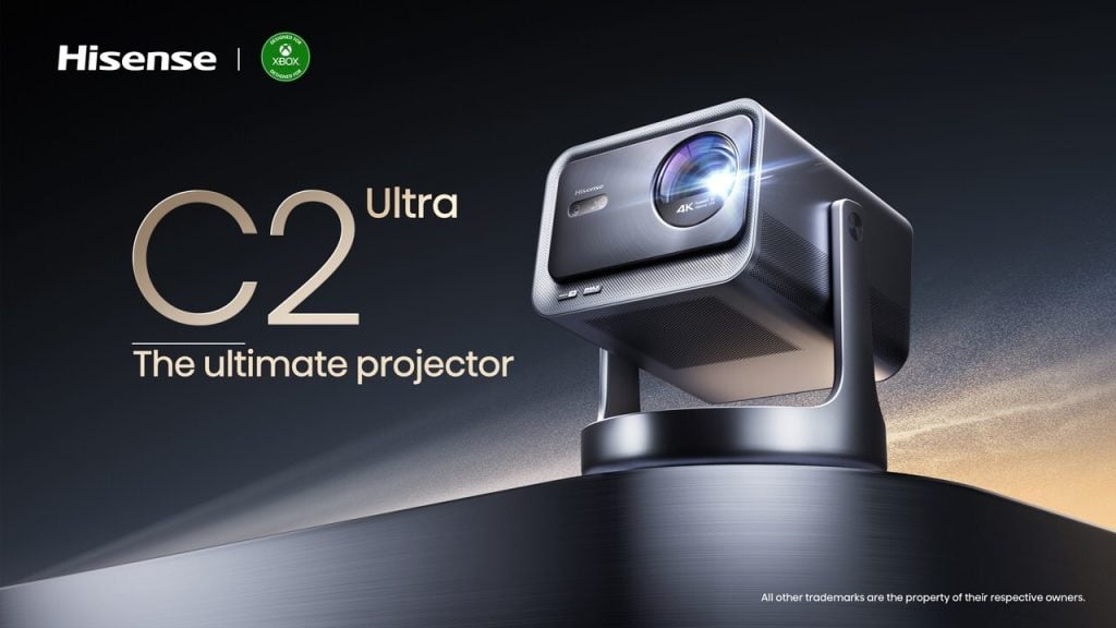 海信推出C2Ultra：面向Xbox游戏玩家的终极4K迷你激光投影仪九游娱乐